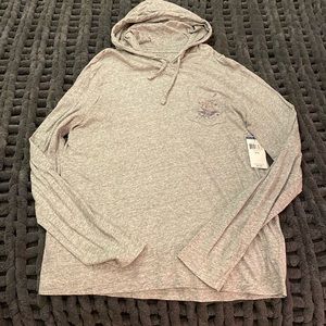 NWT men’s hooded Polo shirt